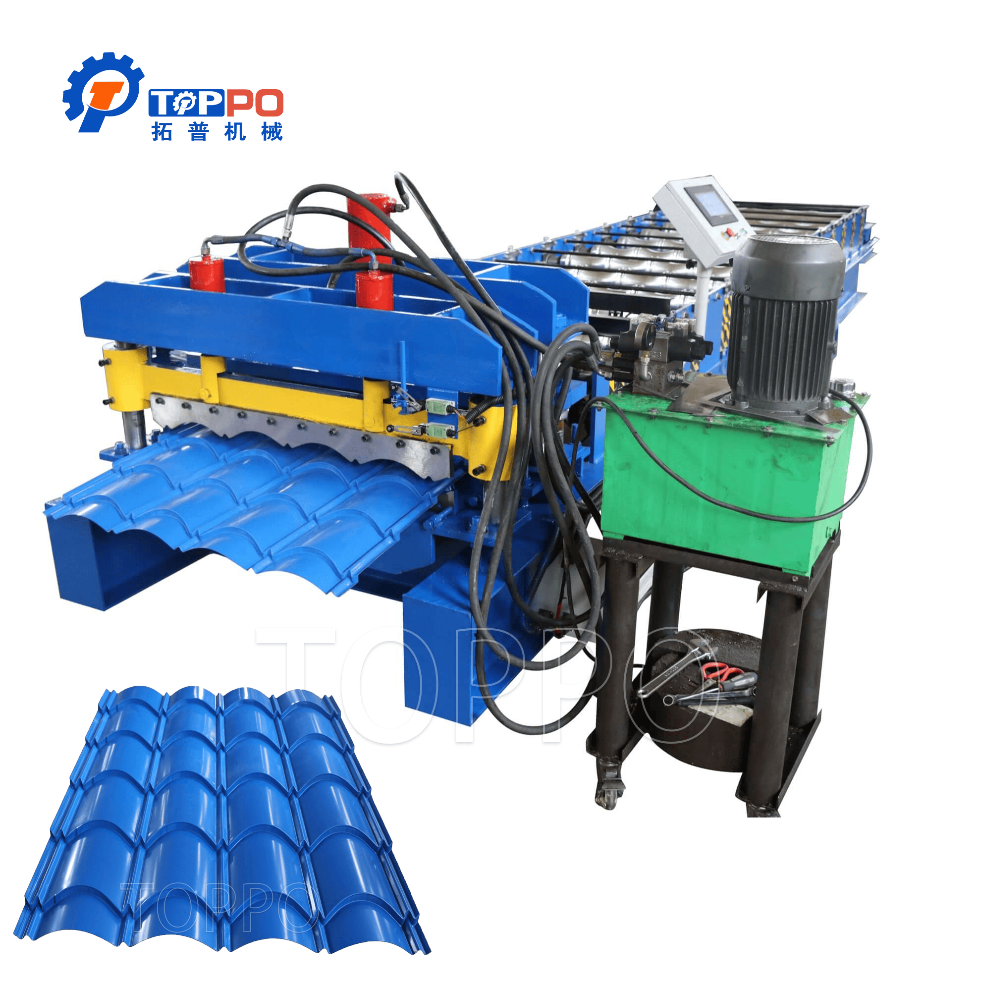 Automatic Corrugated Metal Roofing Panel Forming Equipment for Steel Roof Sheet Production