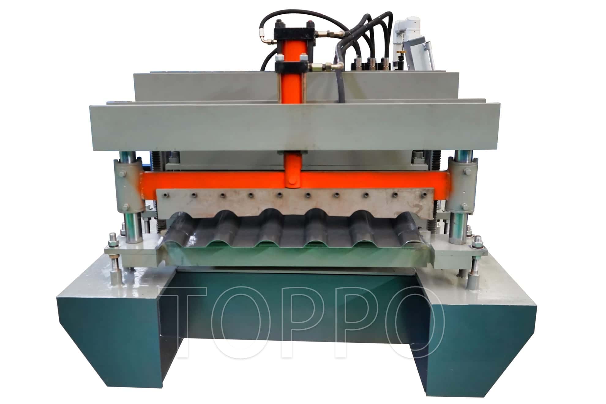 Automatic Metal Roofing Panel Forming Equipment with PLC Control for Steel Sheet Production