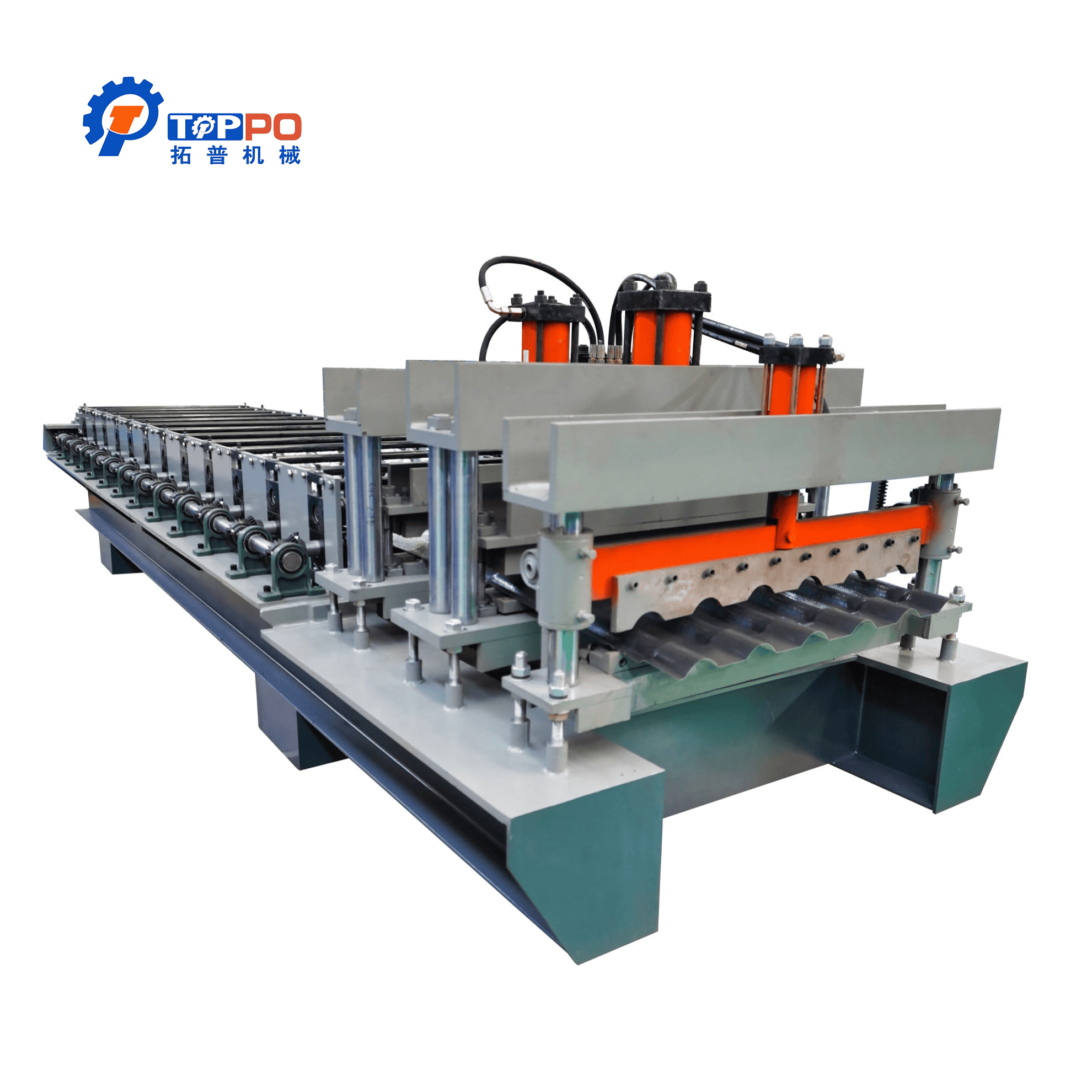 Automatic Metal Roofing Panel Forming Equipment with PLC Control for Steel Sheet Production