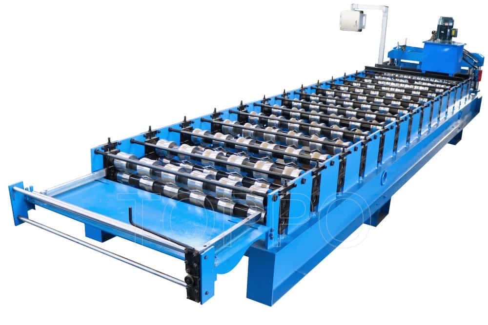Automatic Glazed Roofing Panel Making Machine for Metal Roof Tile Sheets