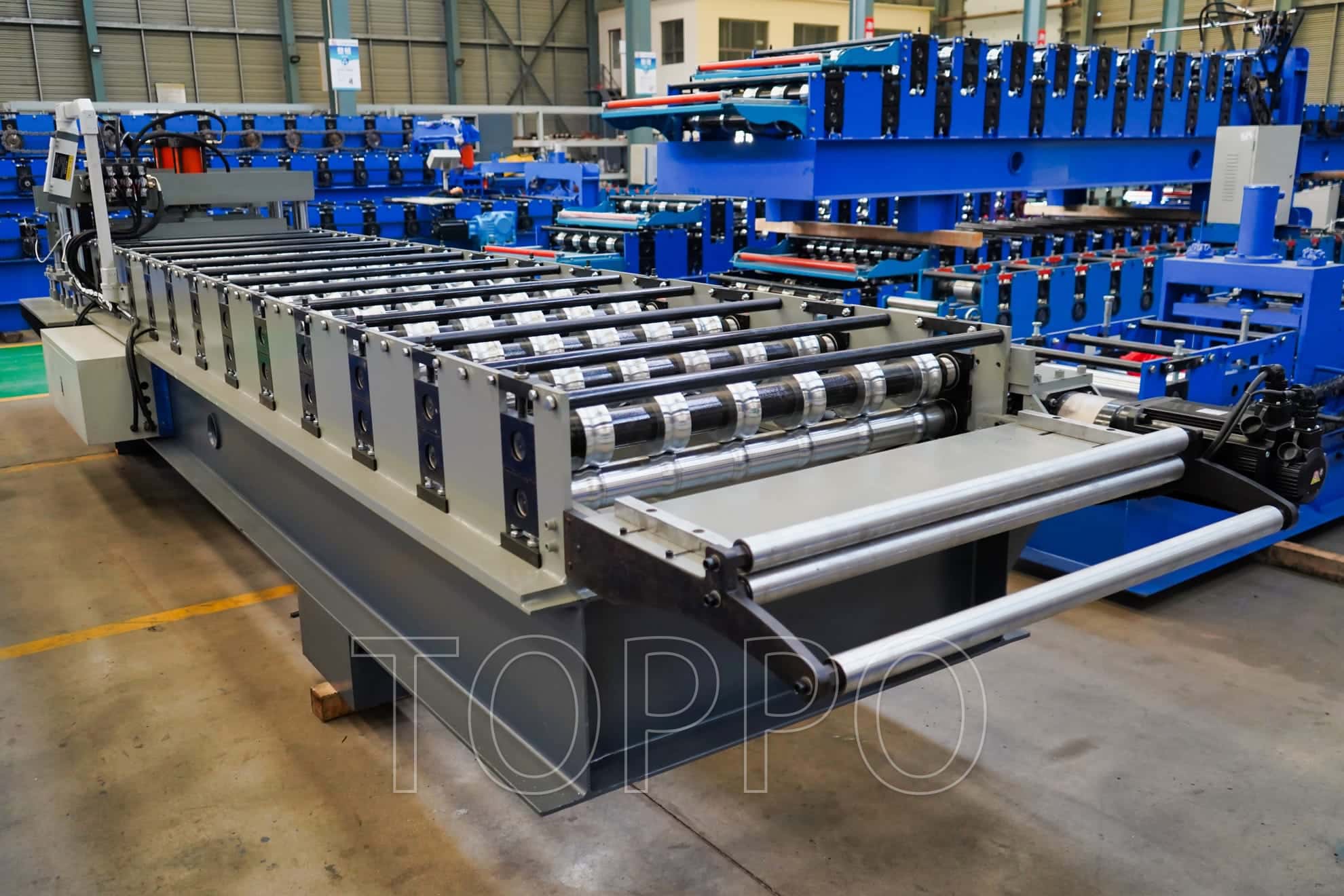 High Precision Roofing Panel Making Machine for Metal Roof Sheet Production