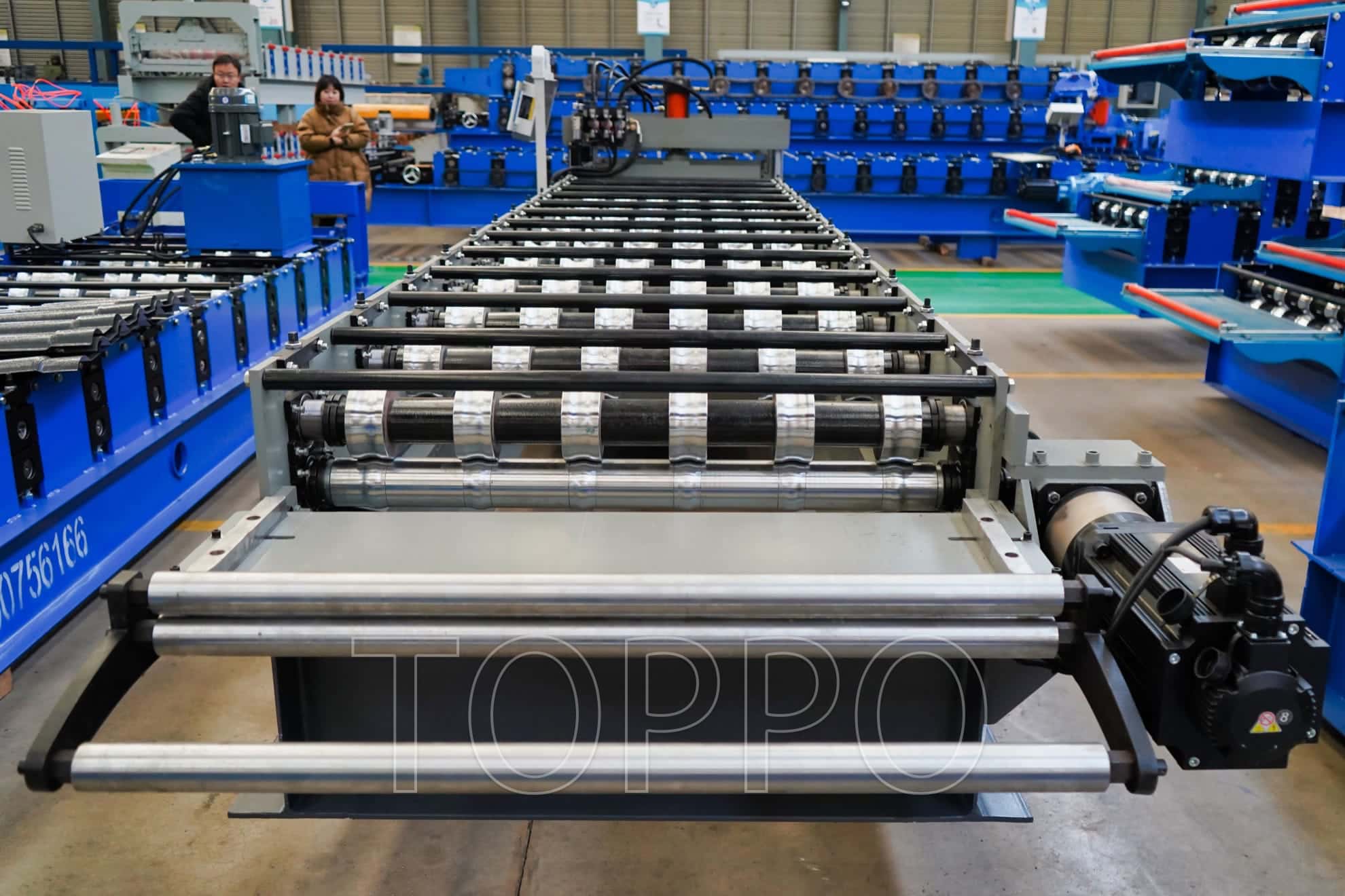 High Precision Roofing Panel Making Machine for Metal Roof Sheet Production