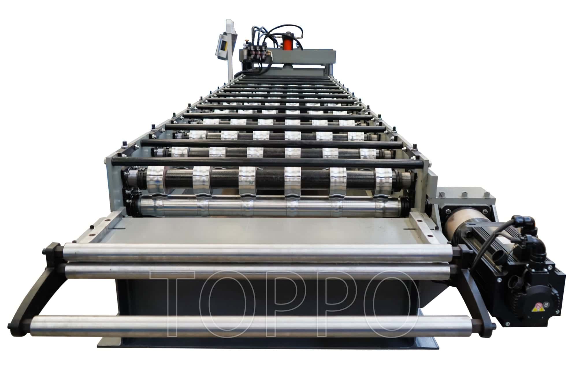 Automatic Glazed Tile Roll Forming Machine for Roofing