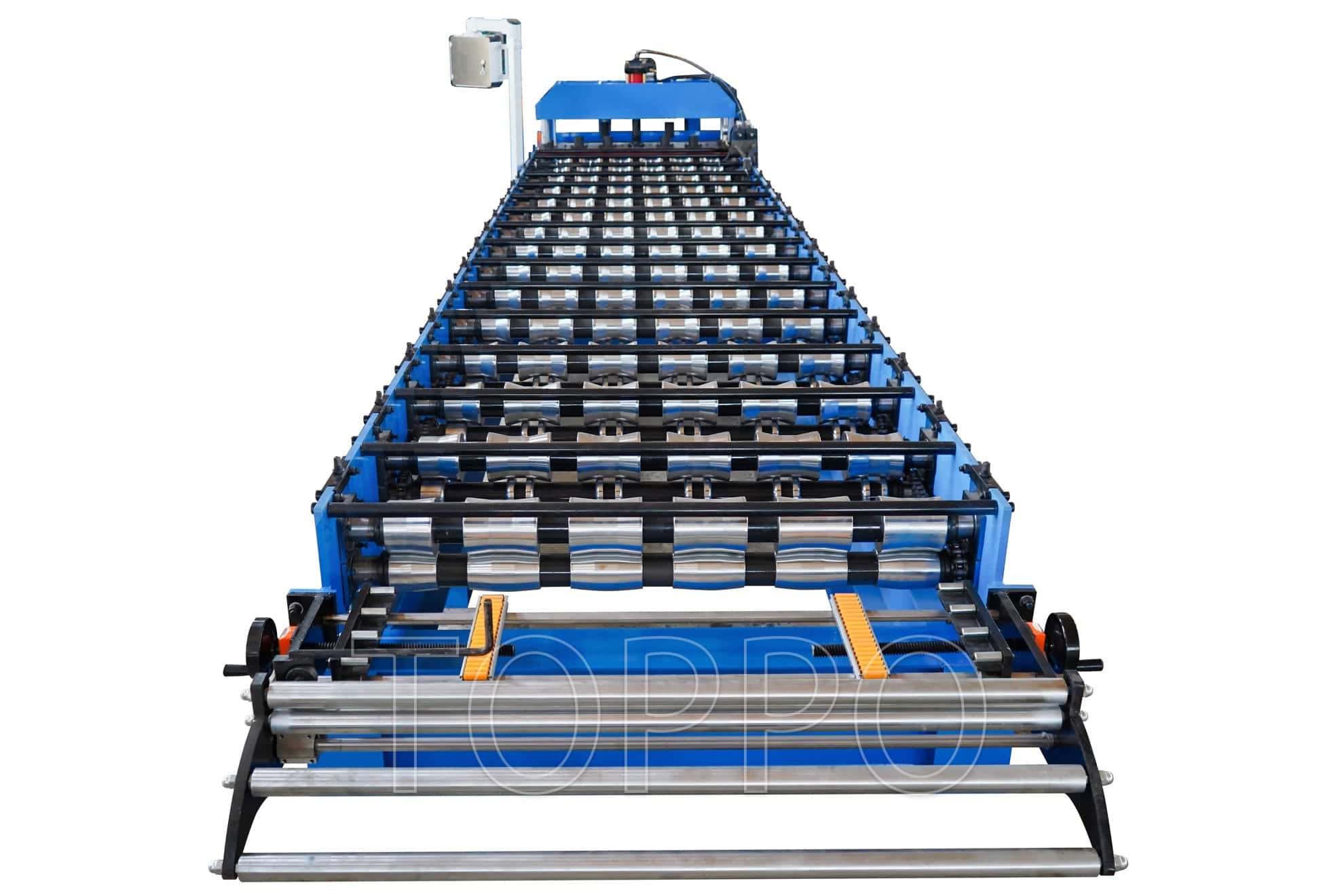 Modern Glazed Tile Roll Forming Machine with Touch Screen Control
