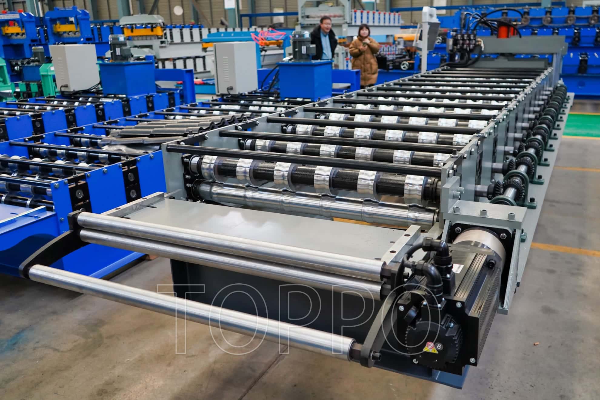 High Precision Roofing Panel Making Machine for Metal Roof Sheet Production