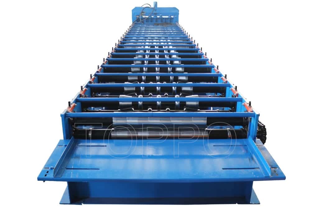 Compact Glazed Tile Roll Forming Machine with Integrated Control System