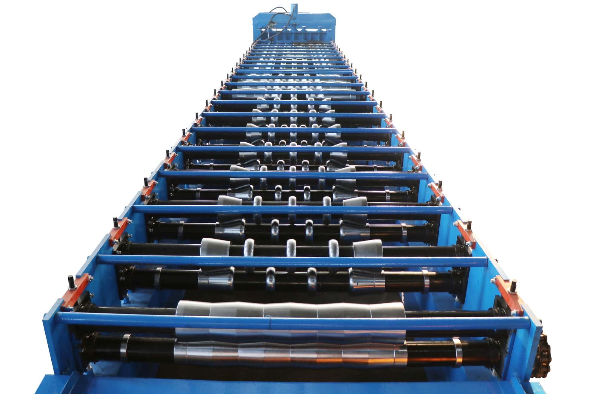 Automatic Glazed Tile Roll Forming Machine with Hydraulic Cutting