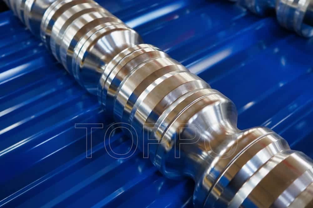 Industrial Glazed Tile Roll Forming Machine with Hydraulic Station