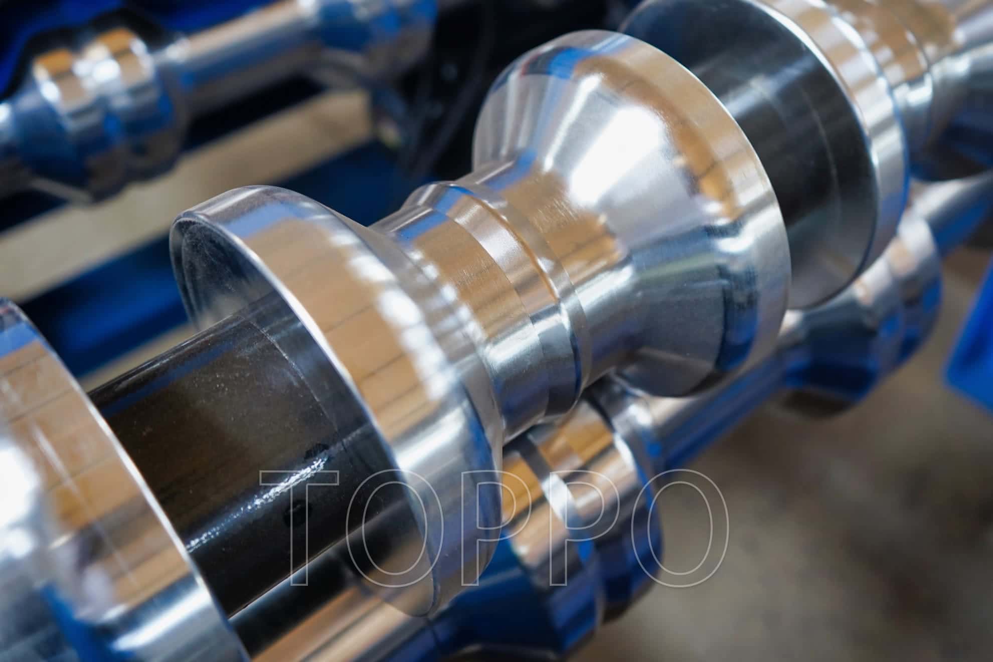 Modern Glazed Tile Roll Forming Machine with Touch Screen Control