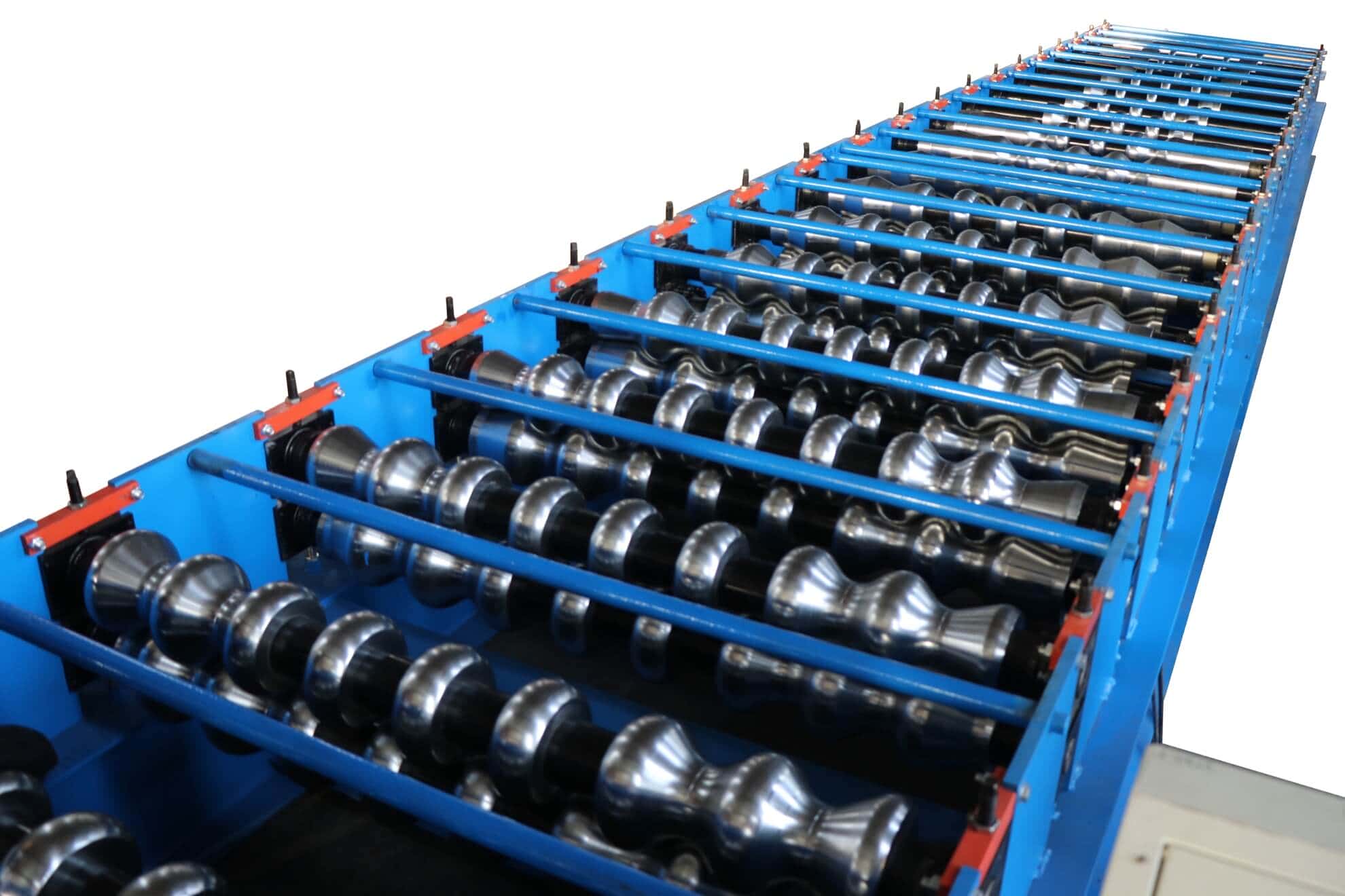 Automatic Glazed Tile Roll Forming Machine with Hydraulic Cutting