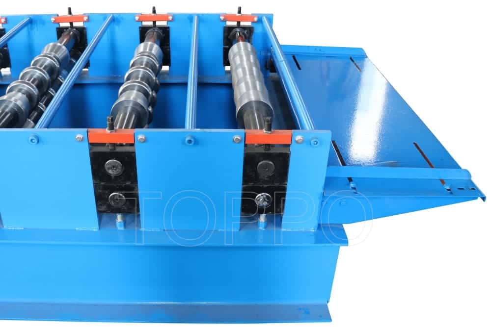 Automatic Glazed Tile Roll Forming Machine with Hydraulic Cutting