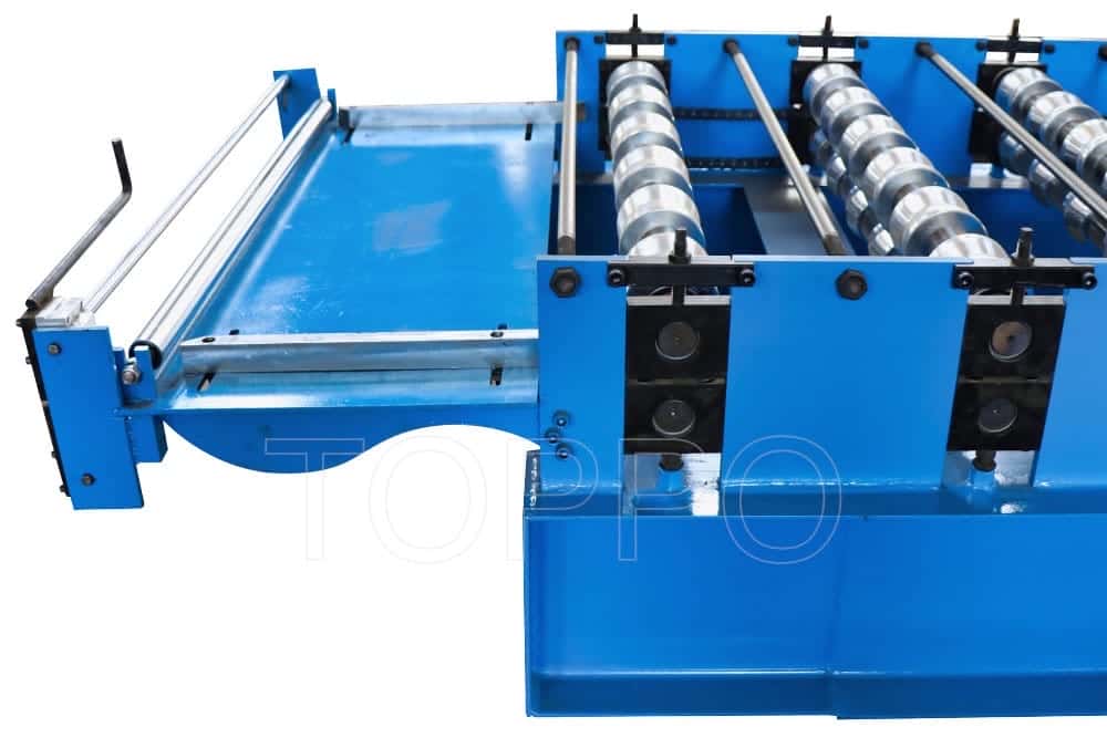 Toppo Glazed Tile Roll Forming Machine with PLC Control
