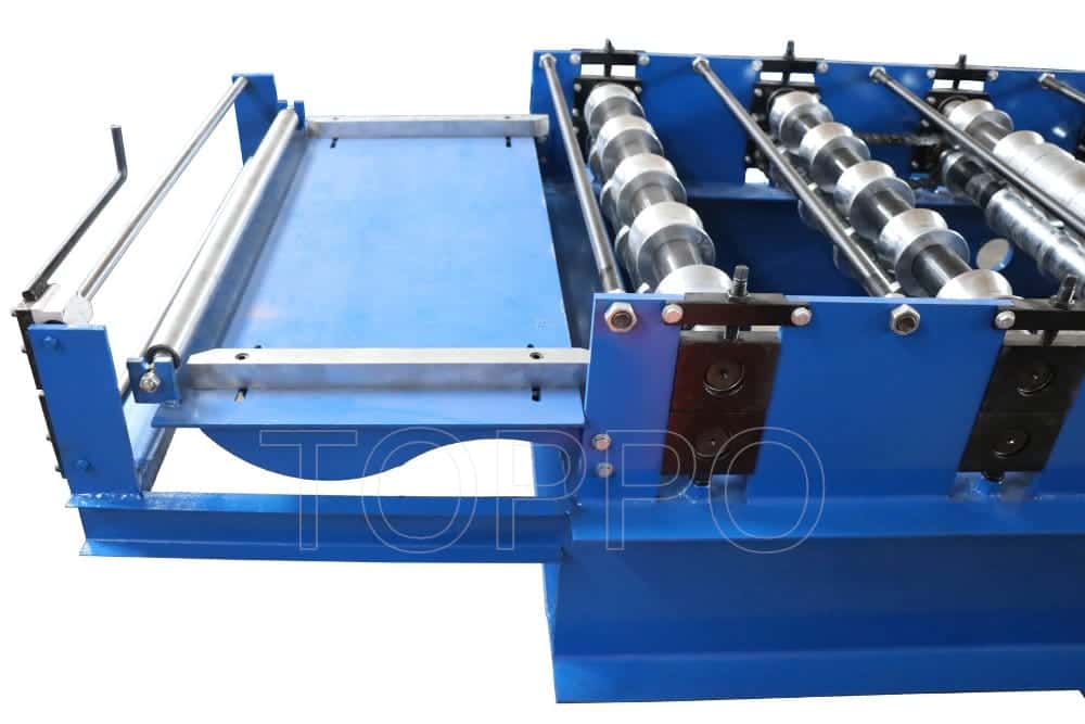 High Speed Glazed Tile Roll Forming Machine with Color Tile Output