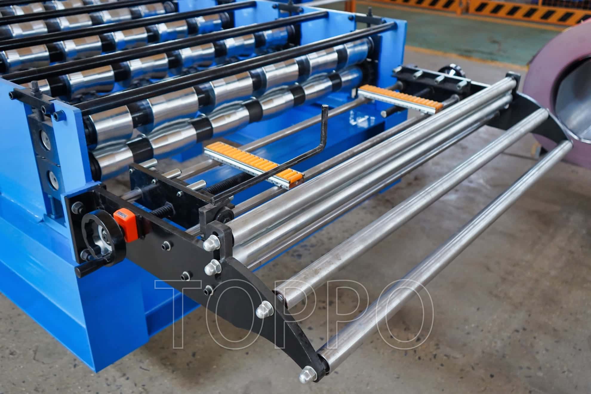 Modern Glazed Tile Roll Forming Machine with Touch Screen Control
