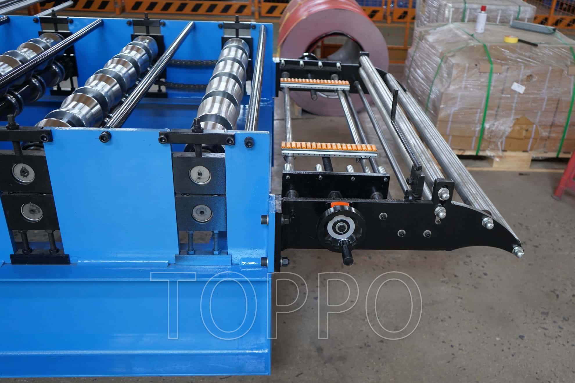 Modern Glazed Tile Roll Forming Machine with Touch Screen Control