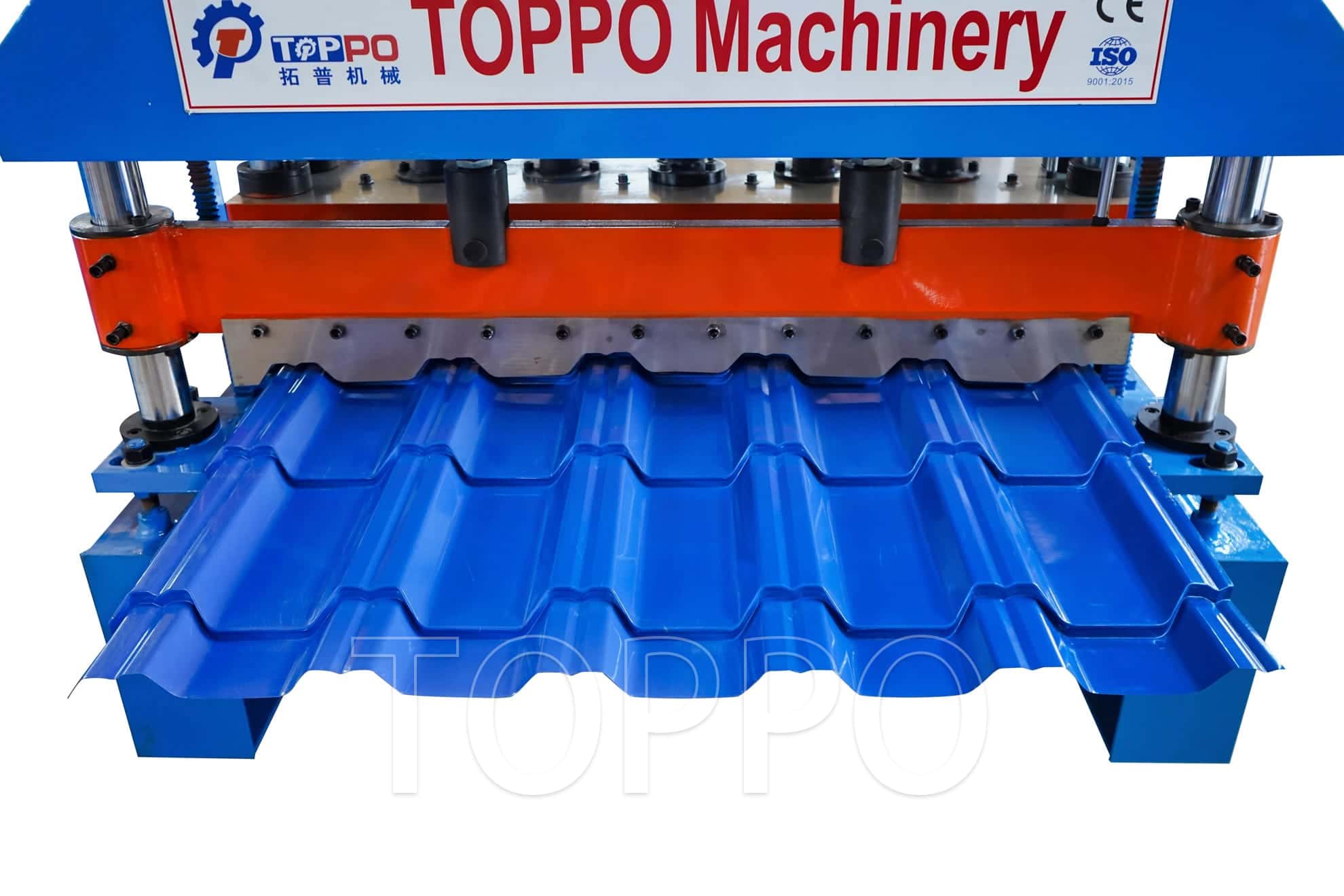 Modern Glazed Tile Roll Forming Machine with Touch Screen Control