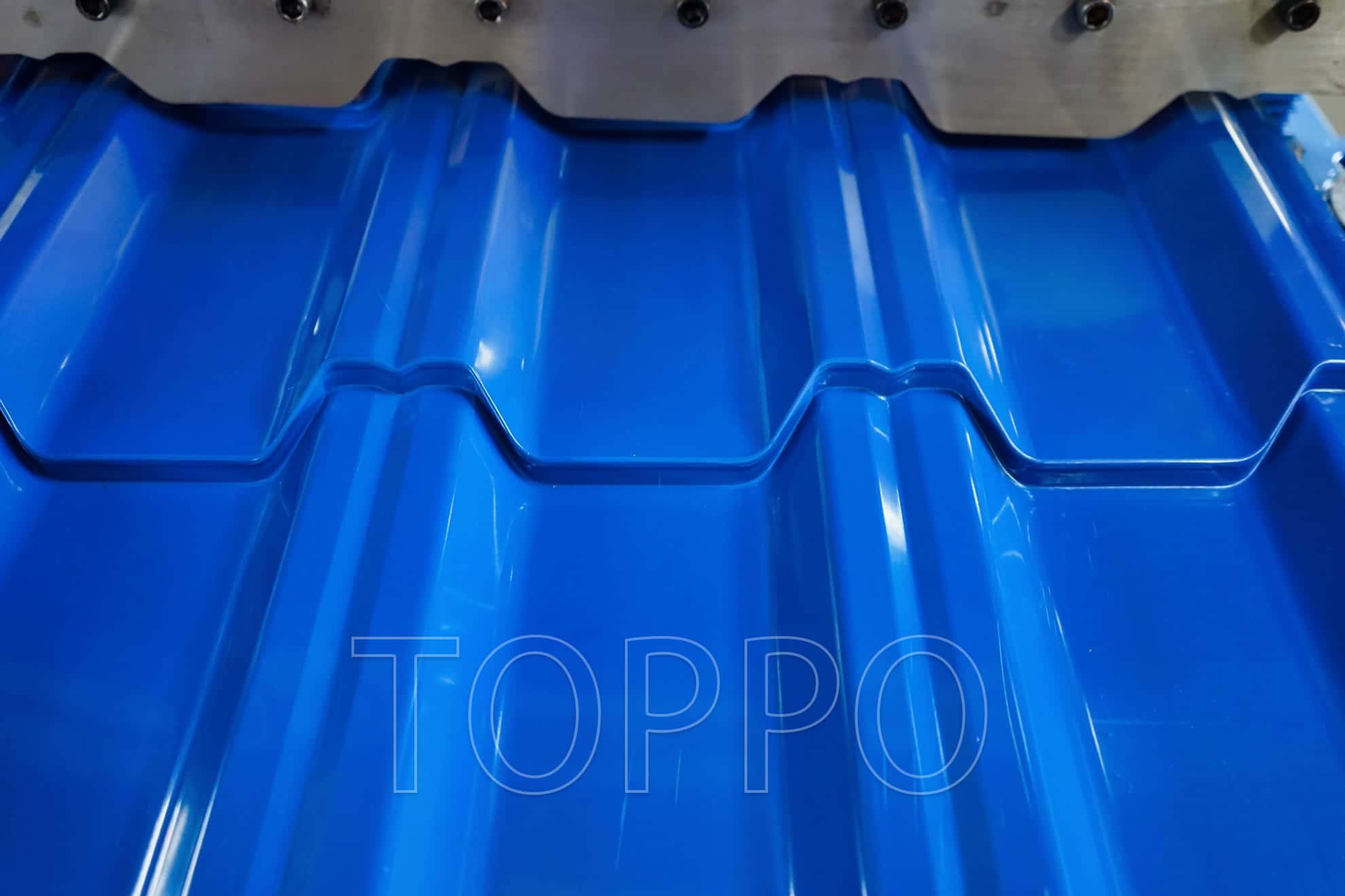 Advanced Glazed Tile Roll Forming Machine with Touchscreen Control