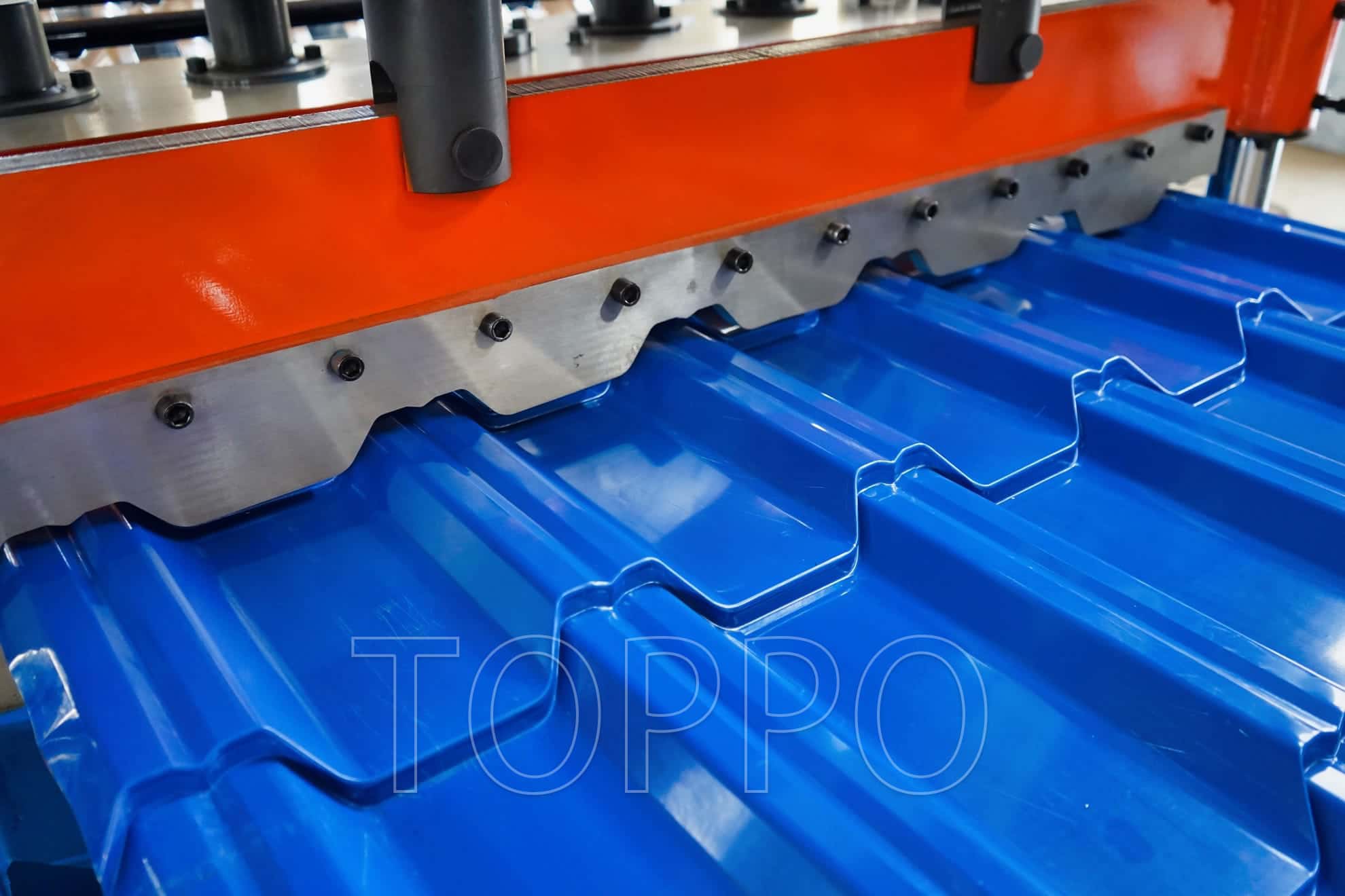 Modern Glazed Tile Roll Forming Machine with Touch Screen Control