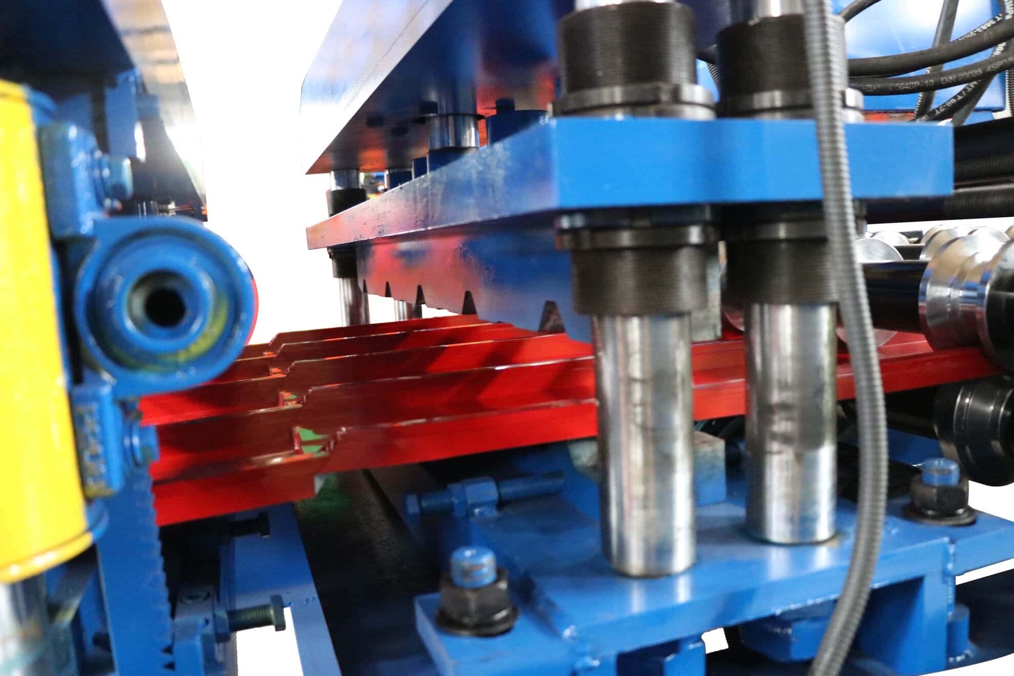 High Speed Glazed Tile Roll Forming Machine with Color Tile Output