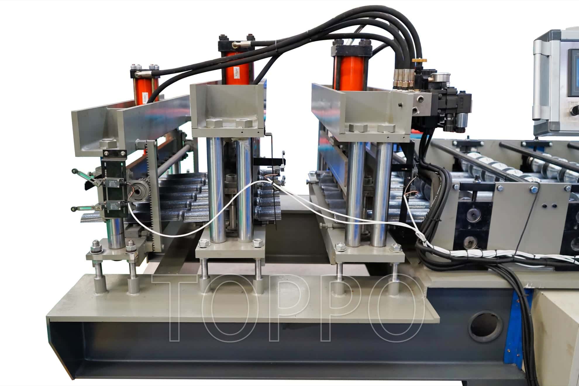 High Precision Glazed Tile Roll Forming Machine for Metal Roofing