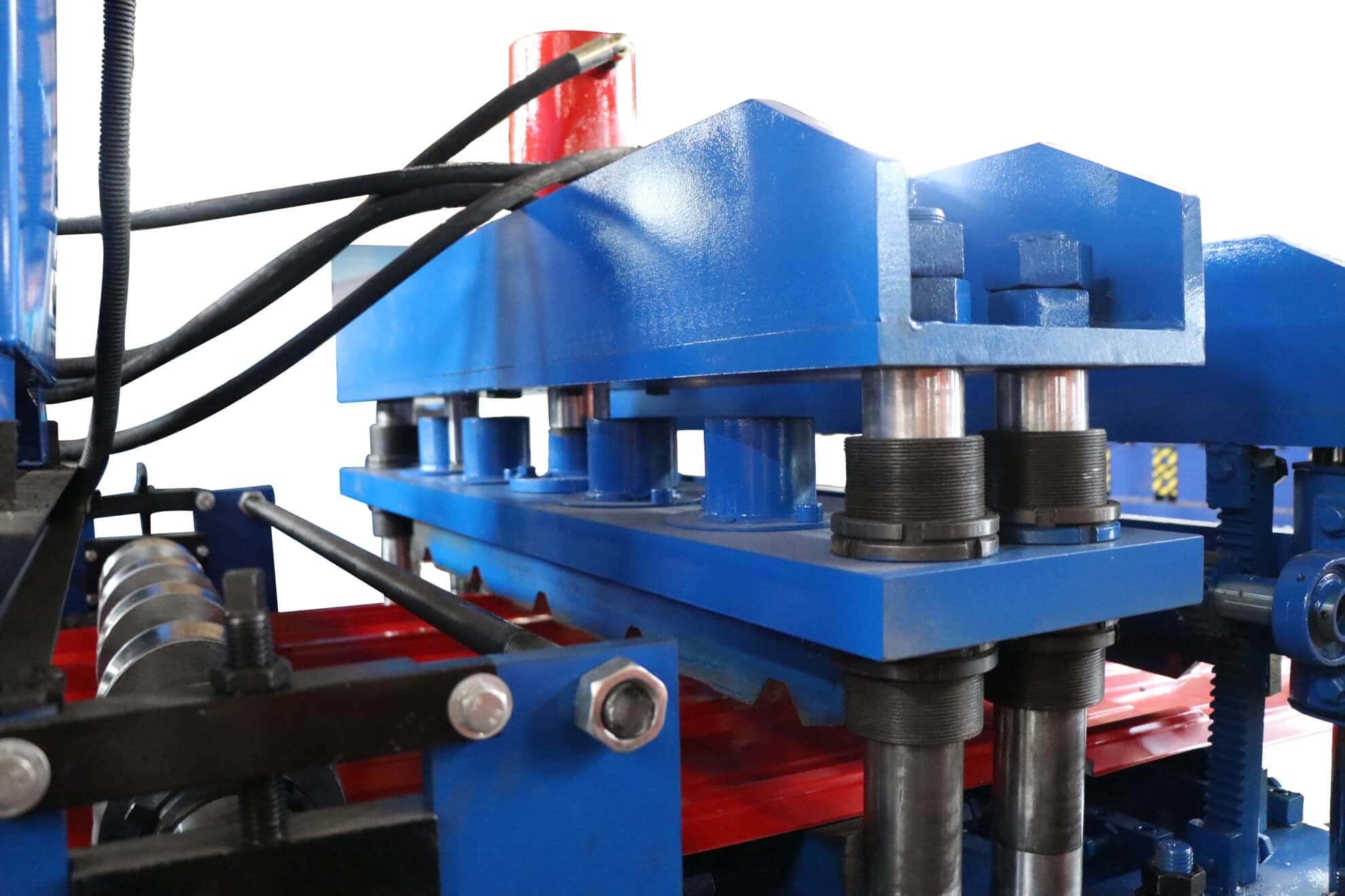 High Speed Glazed Tile Roll Forming Machine with Color Tile Output