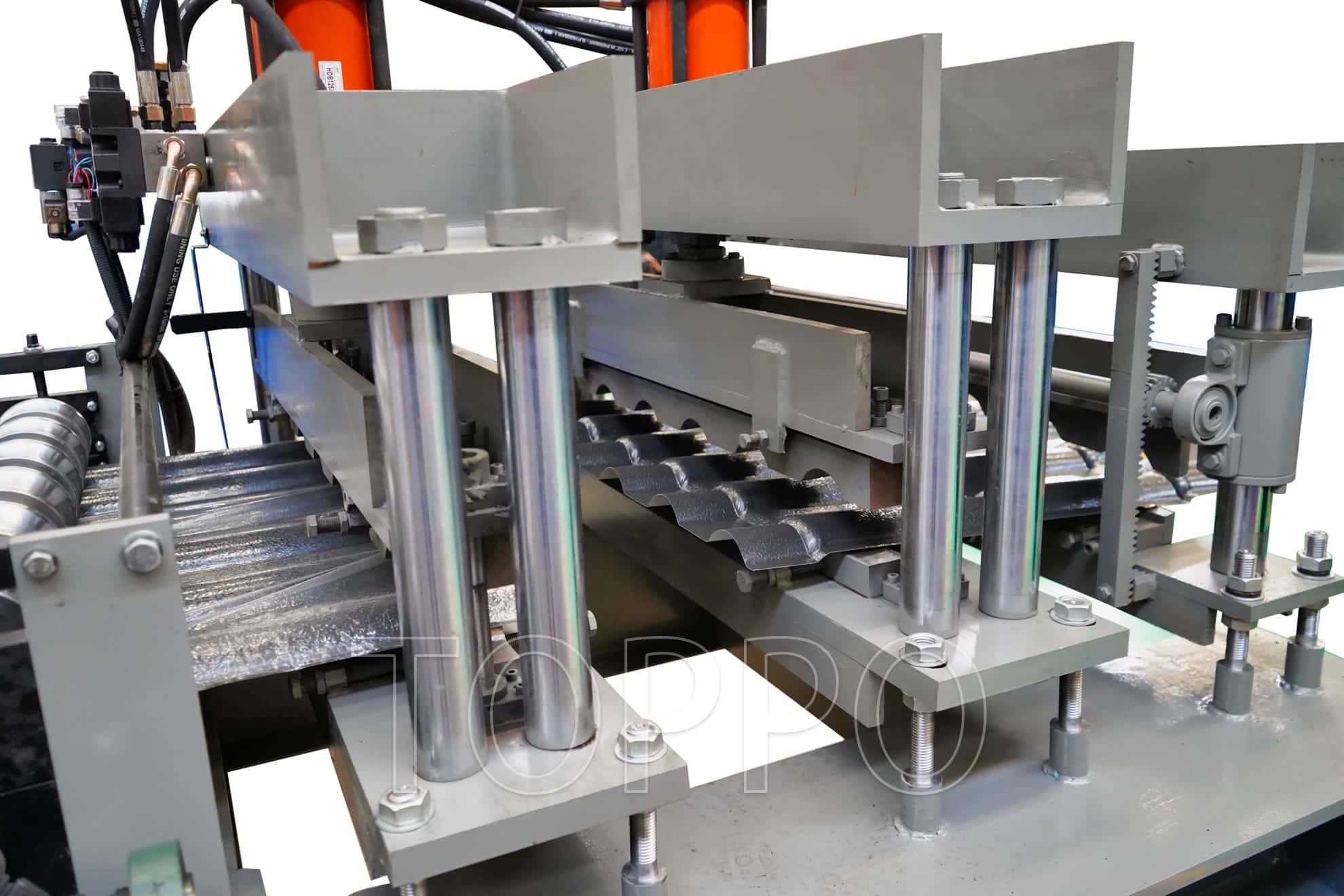 High Precision Glazed Tile Roll Forming Machine for Metal Roofing