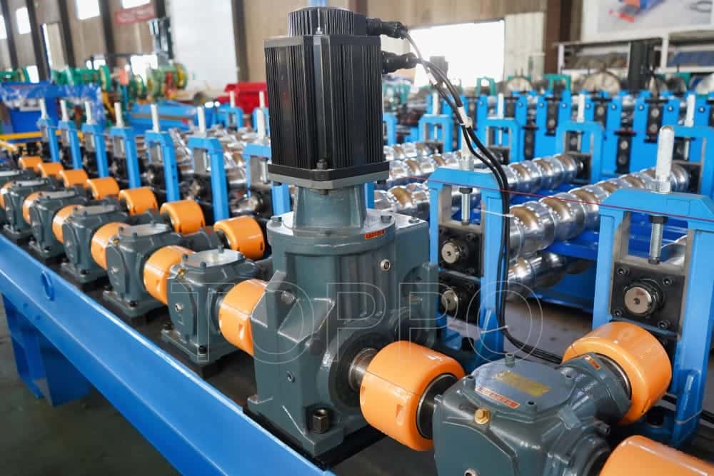 Fully Automatic Glazed Tile Roll Forming Line with Precision Rollers