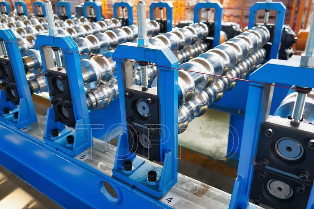 Fully Automatic Glazed Tile Roll Forming Line with Precision Rollers
