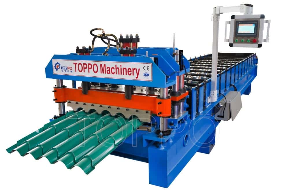 High-Performance Glazed Tile Roll Forming Machine with Delta PLC