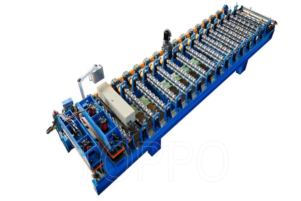 Fully Automatic Glazed Tile Roll Forming Line with Precision Rollers