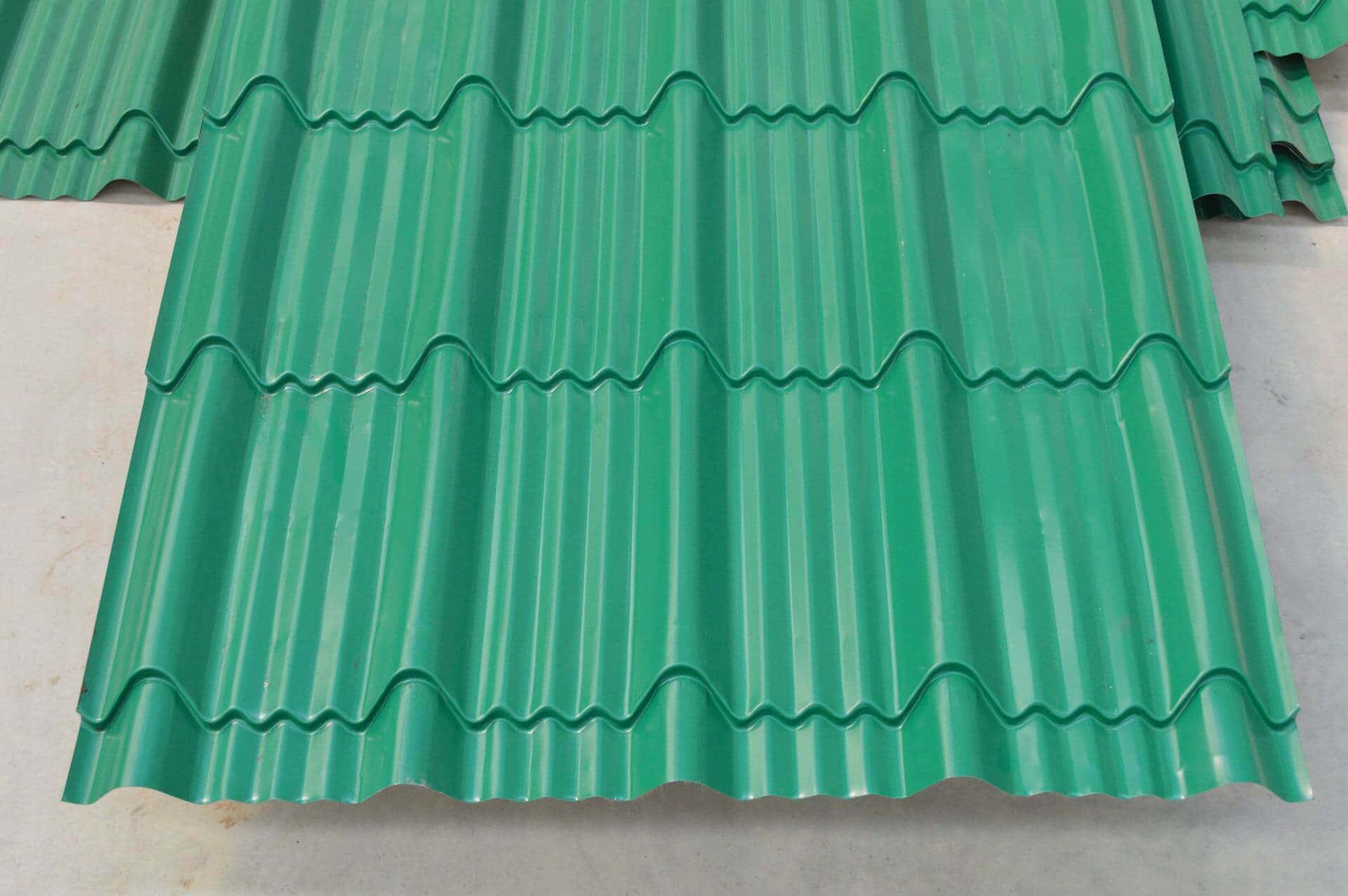 Economical Glazed Tile Roll Forming Machine with Simple Control Panel