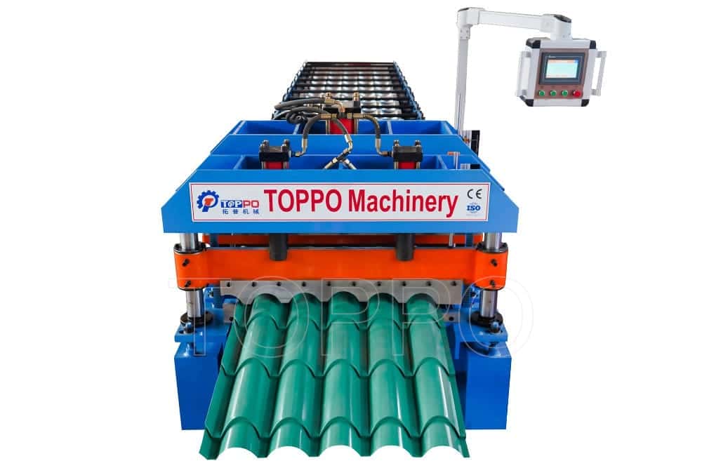 High-Performance Glazed Tile Roll Forming Machine with Delta PLC