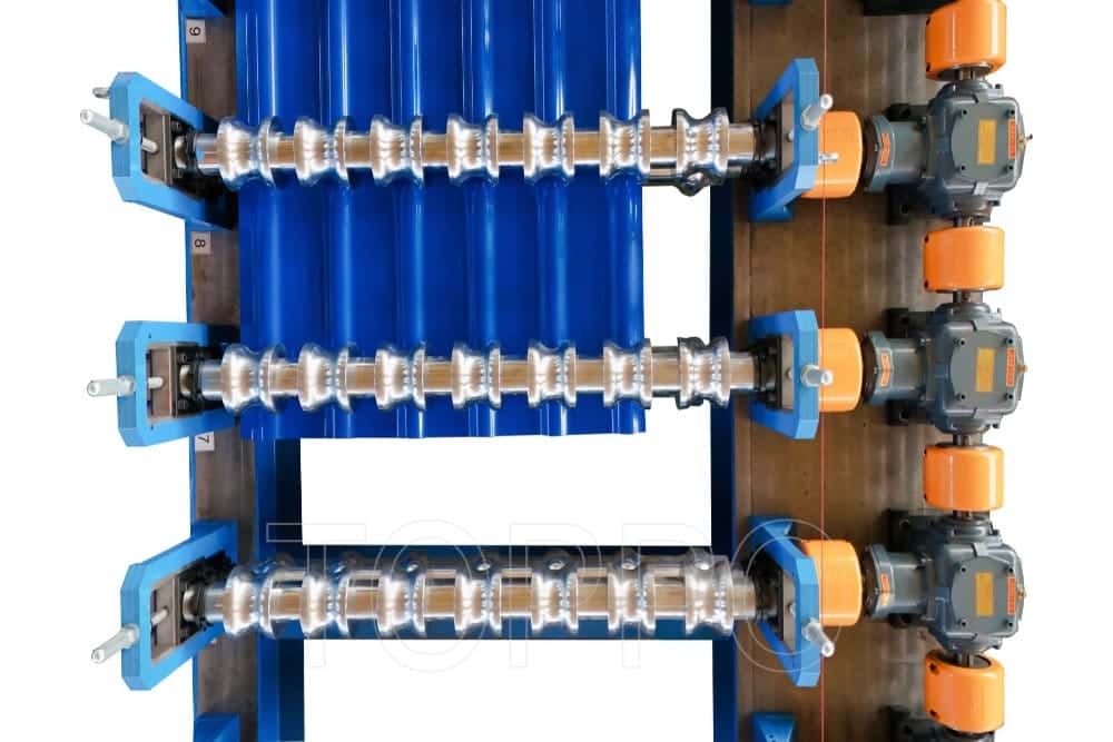 Automatic Glazed Tile Roll Forming Machine with High-Speed Production