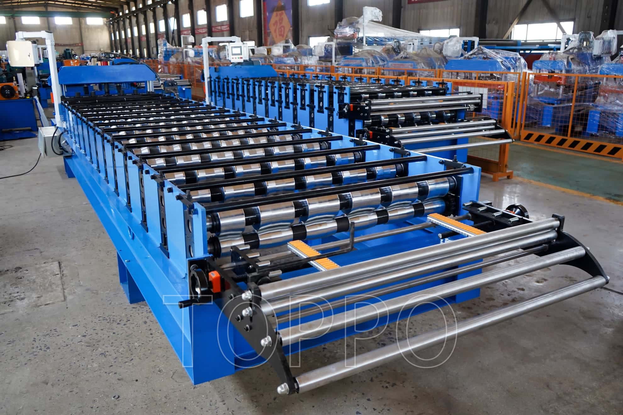 Glazed Tile Roll Forming Machine