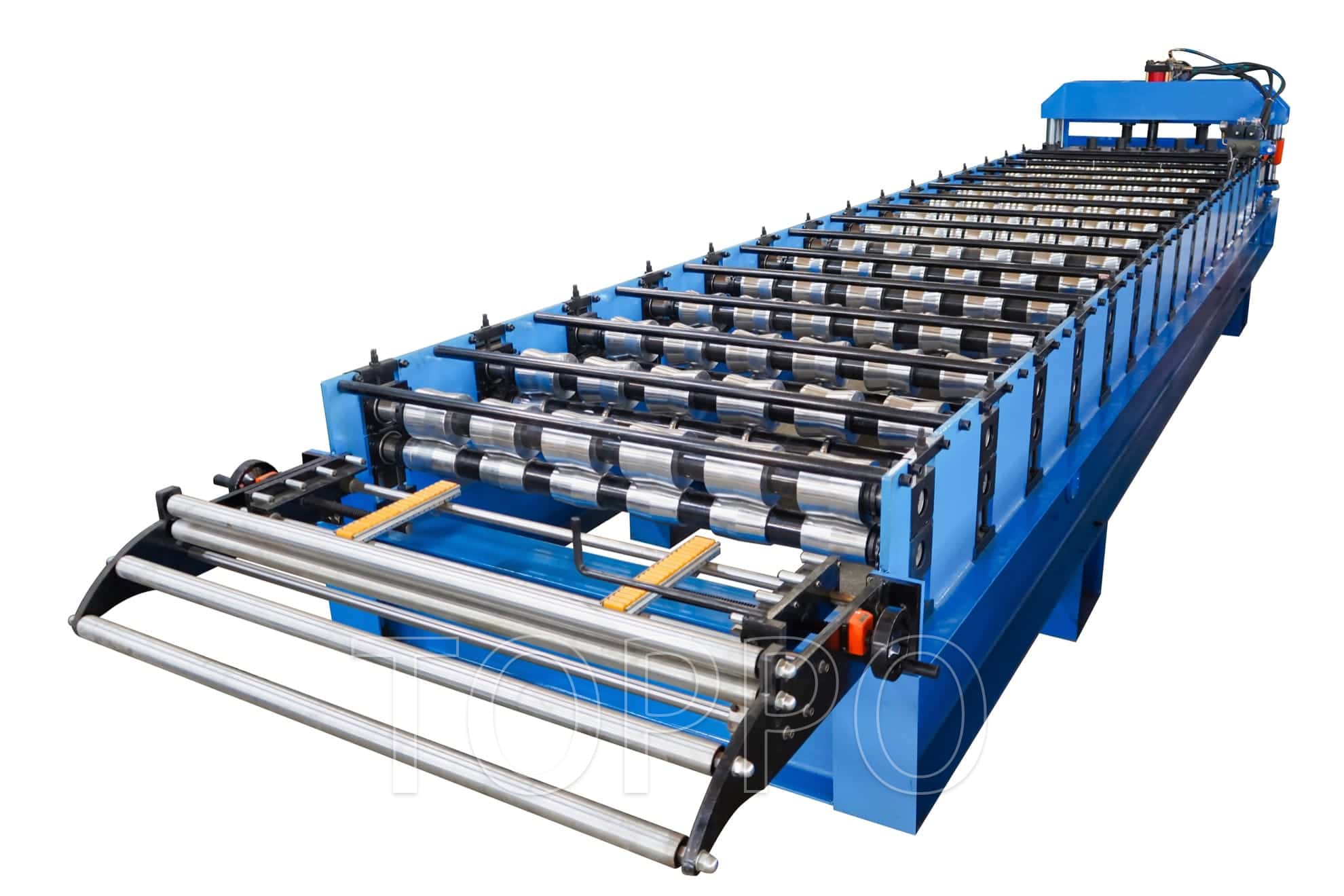 OEM ODM AG Roofing Panel Roll Forming Machine High Efficiency Metal Roof Sheet Line