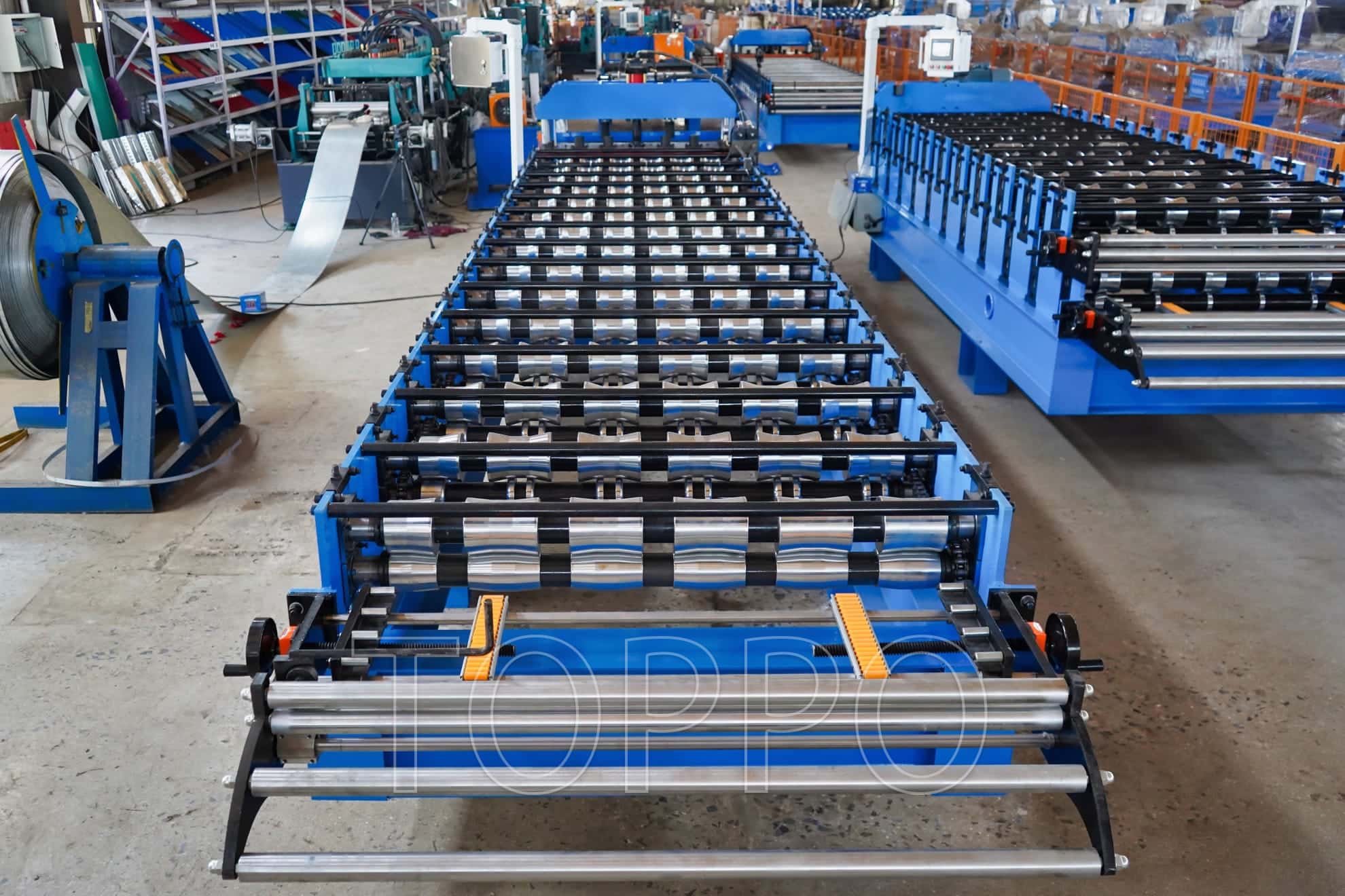 Glazed Tile Roll Forming Machine