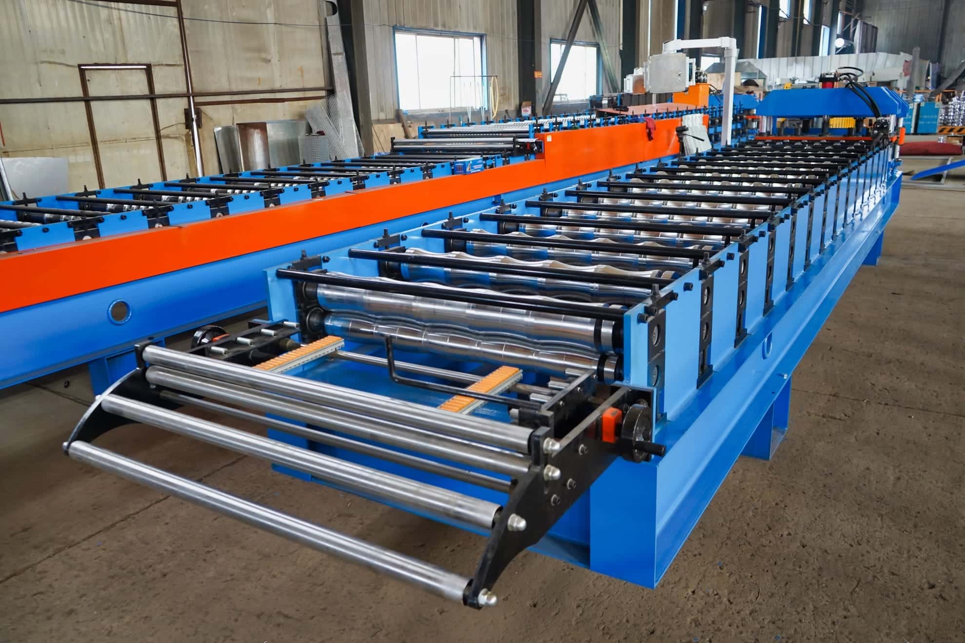 High-Performance Glazed Tile Roll Forming Machine with Delta PLC