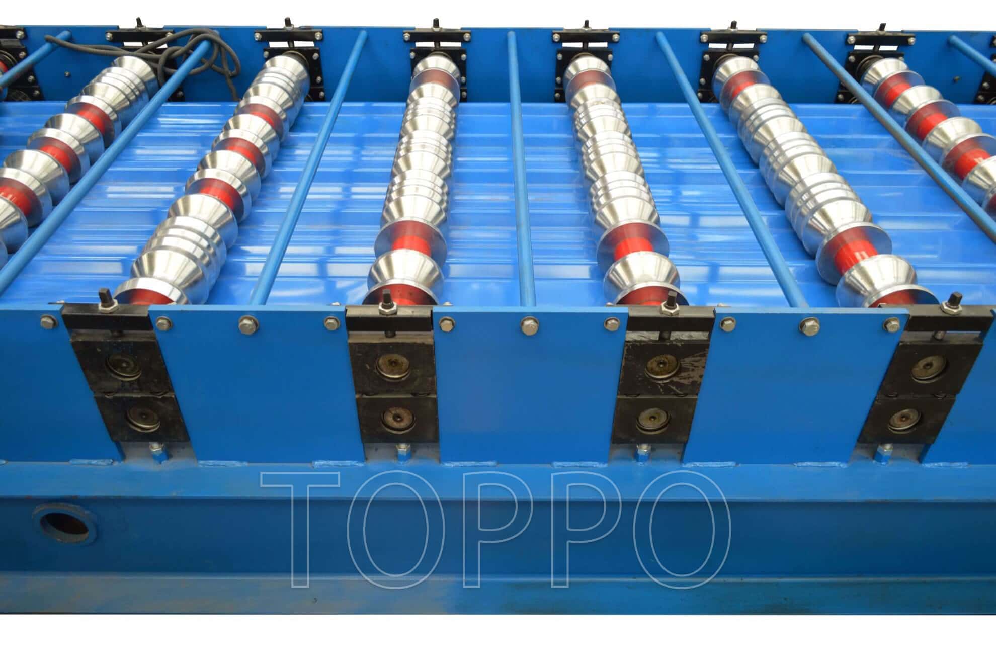 OEM ODM AG Roofing Panel Roll Forming Machine High Efficiency Metal Roof Sheet Line