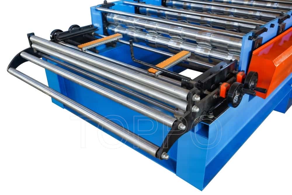 Compact Glazed Tile Roll Forming Machine for Roofing Production