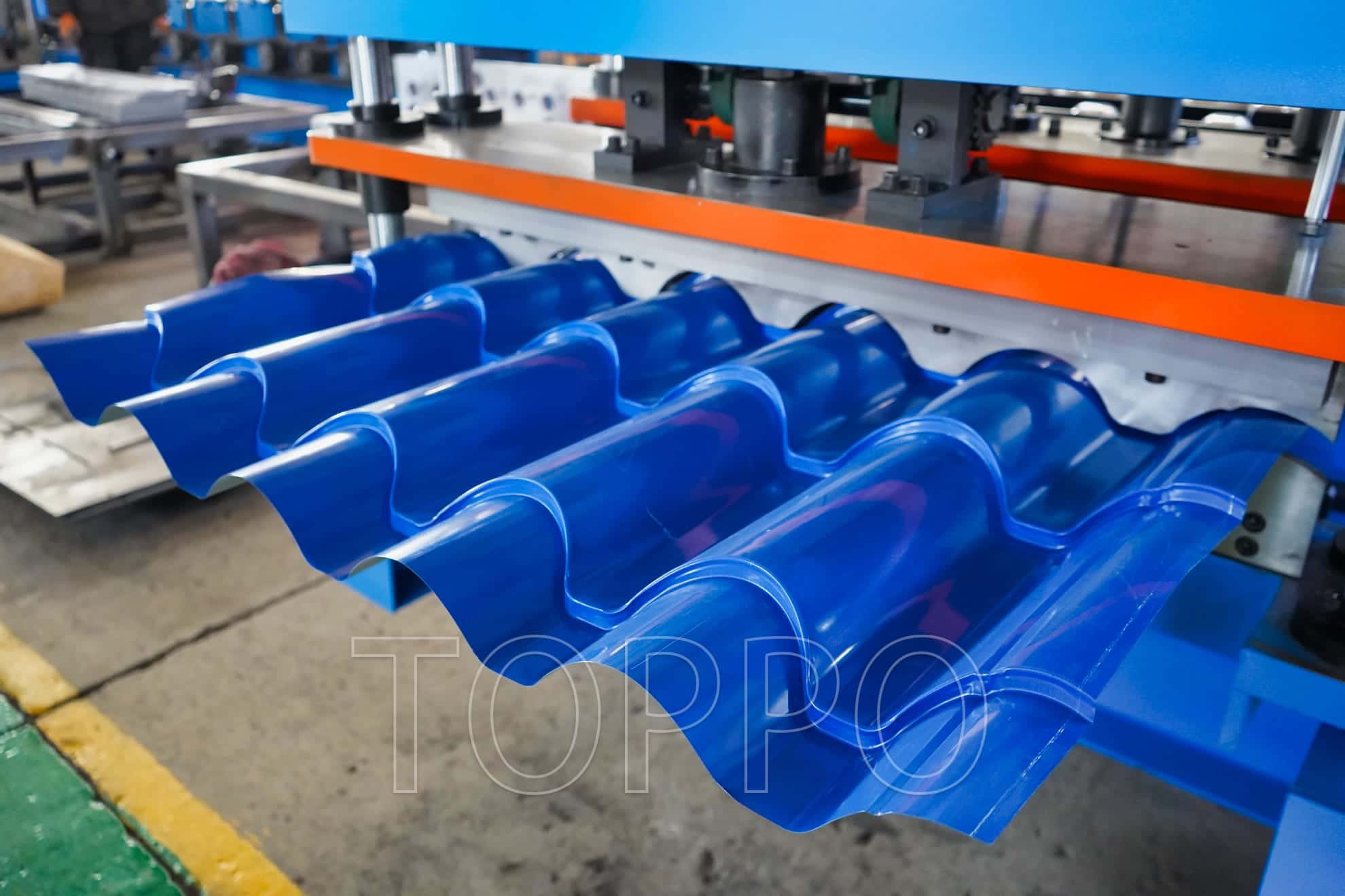 High Precision Glazed Tile Roll Forming Machine