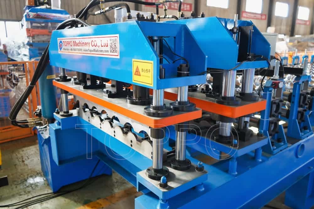 Automatic Glazed Tile Roll Forming Machine with High-Speed Production