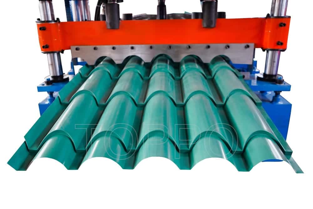 High-Performance Glazed Tile Roll Forming Machine with Delta PLC