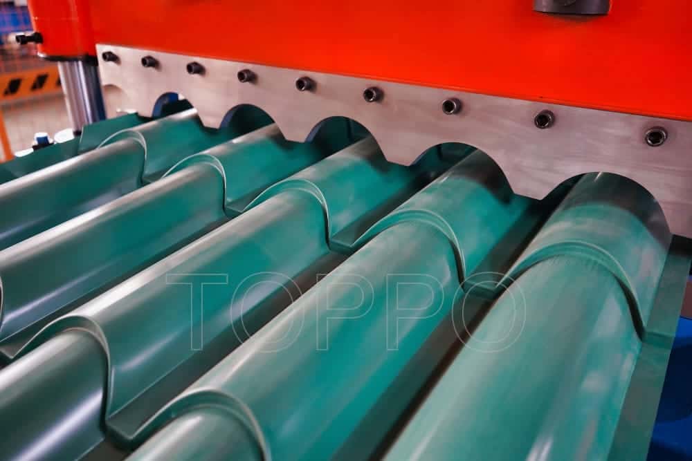 High-Performance Glazed Tile Roll Forming Machine with Delta PLC