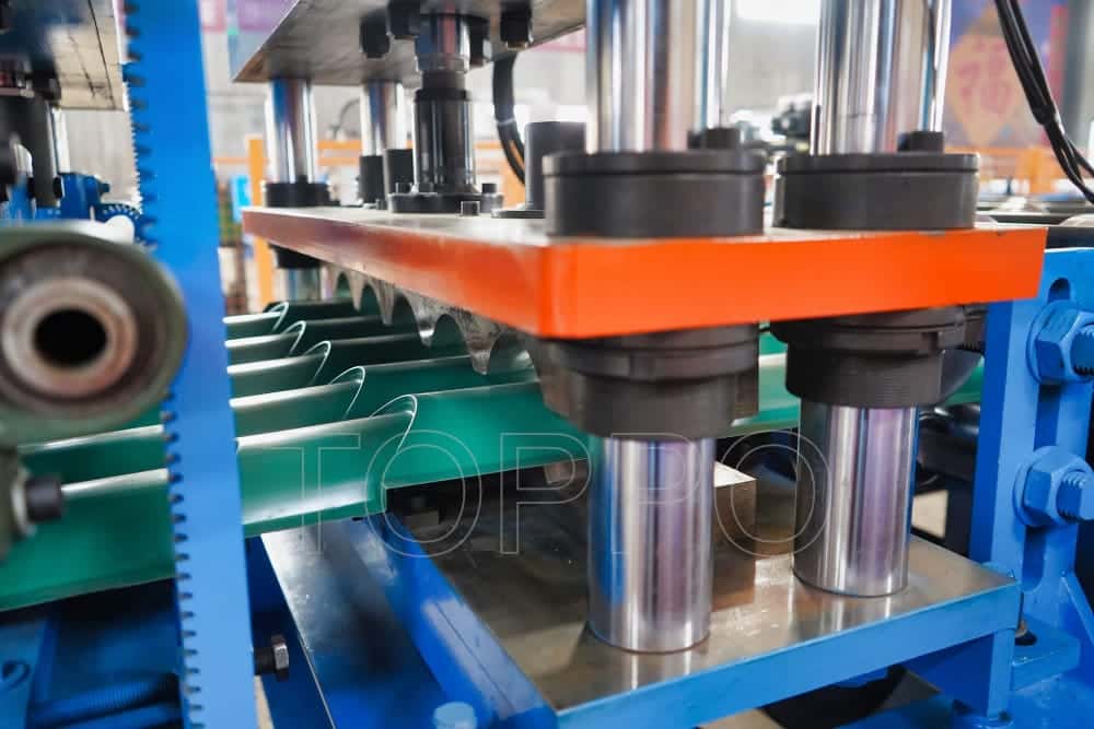 High-Performance Glazed Tile Roll Forming Machine with Delta PLC