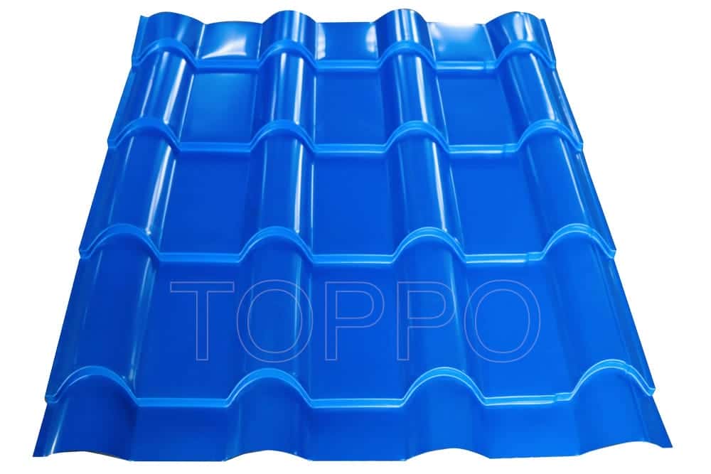 Automatic Glazed Tile Roll Forming Machine with Touchscreen Control
