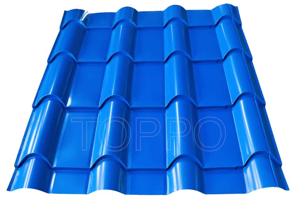 Glazed Tile Roll Forming Machine with Integrated Hydraulic Control