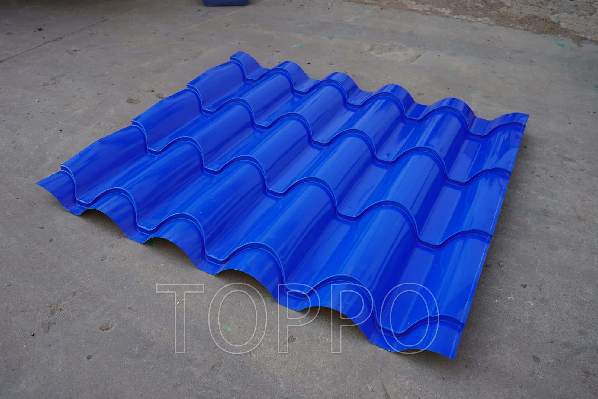 Hydraulic Roof Sheet Panel Glazed Tile Roll Forming Machine