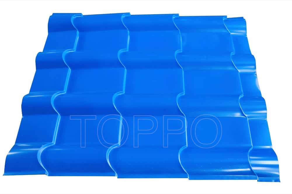 Compact Glazed Tile Roll Forming Machine with High-Definition Output
