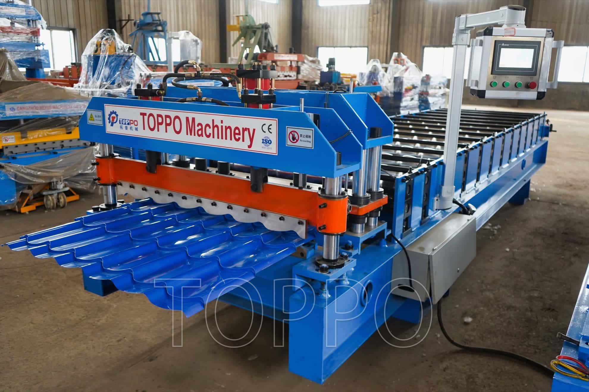 Automatic Corrugated Roofing Panel Roll Forming Machine for Metal Roof Sheets