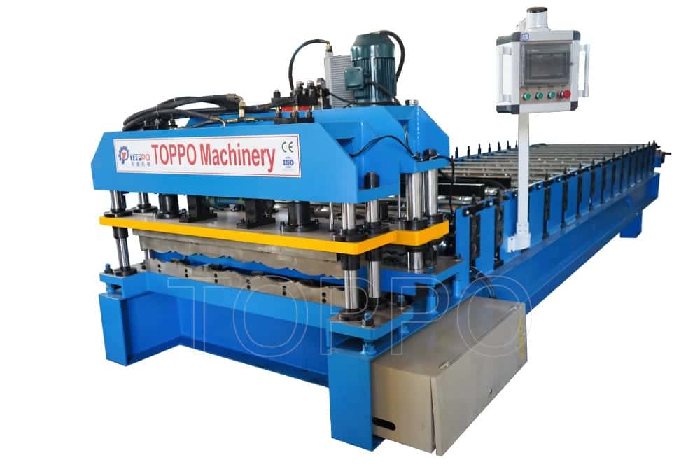 OEM ODM AG Roofing Panel Roll Forming Machine Fully Automatic Metal Roofing Sheet Production Line